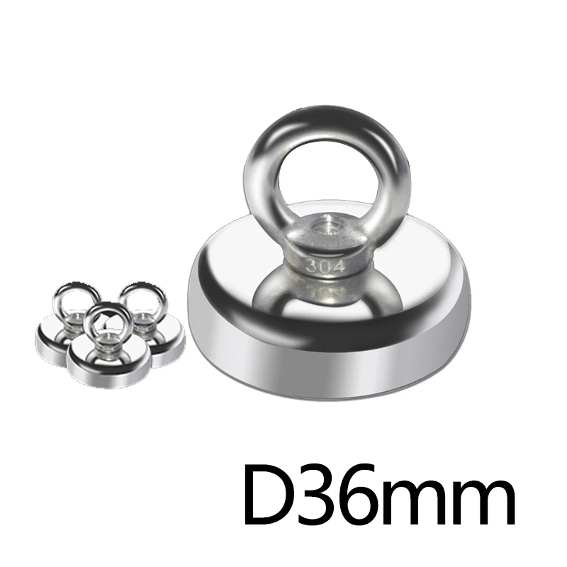 1/2/5pcs d36mm Strong Salvage Neodymium Magnet Deap Sea Fishing Magnet Recovery Retrieving Treasure Hunting Magnetic D36mm
1/2/5pcs d36mm Strong Salvage Neodymium Magnet Deap Sea Fishing Magnet Recovery Retrieving Treasure Hunting Magnetic D36mm