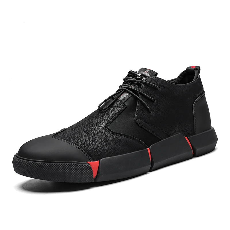 NEW Brand High quality all Black Men's leather casual shoes Fashion Breathable Sneakers fashion flats LG-11
NEW Brand High quality all Black Men's leather casual shoes Fashion Breathable Sneakers fashion flats LG-11