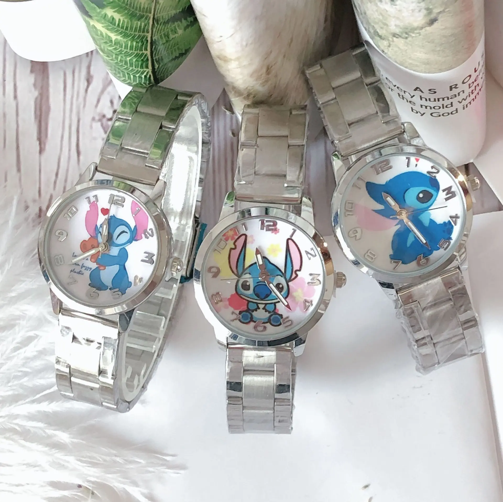 Часы Детские Водонепроницаемые из нержавеющей стали с мультяшным аниме-героем |