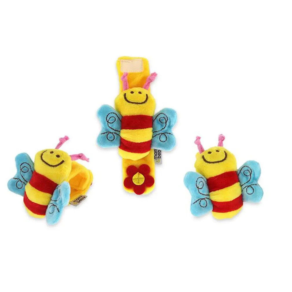 Cartoon Animal Baby Wrist Rattles Baby Toy Wrist Bell Bands Strap Children Infant Newborn Soft Handbells Plush Toy 0-12 Months
Cartoon Animal Baby Wrist Rattles Baby Toy Wrist Bell Bands Strap Children Infant Newborn Soft Handbells Plush Toy 0-12 Months