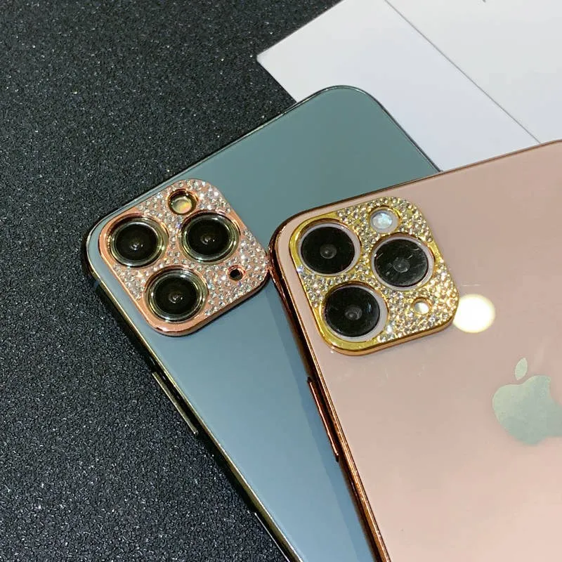 Camera Lens Screen Protector For iPhone 12 Mini 2020 Shiny Diamond Metal Cover Case For iPhone 12 11 Pro Max Lens Film 
Camera Lens Screen Protector For iPhone 12 Mini 2020 Shiny Diamond Metal Cover Case For iPhone 12 11 Pro Max Lens Film