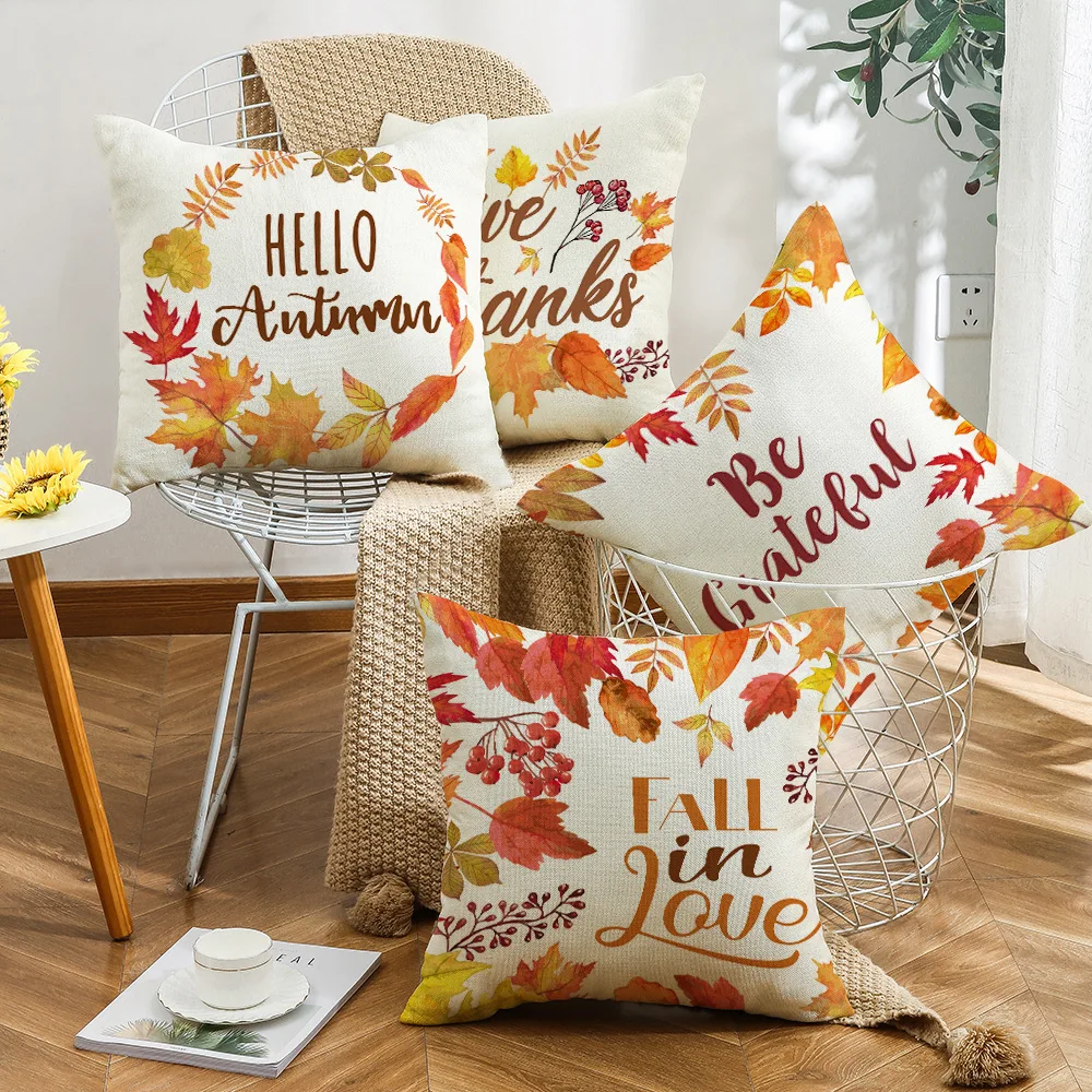 Fall Pumpkin Cushion Covers 18x18 Inch Farmhouse Decor Thanksgiving Buffalo Check Linen Throw Pillow Covers Happy Thanksgiving
Fall Pumpkin Cushion Covers 18x18 Inch Farmhouse Decor Thanksgiving Buffalo Check Linen Throw Pillow Covers Happy Thanksgiving