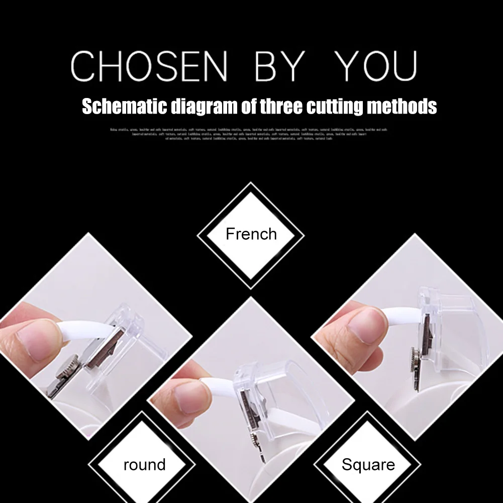 Art Nail Edge Clipper Cutter Acrylic Gel Tips French U-shaped Trimmer Manicure Tool 3 Styles Cutting Ways KG66
Art Nail Edge Clipper Cutter Acrylic Gel Tips French U-shaped Trimmer Manicure Tool 3 Styles Cutting Ways KG66