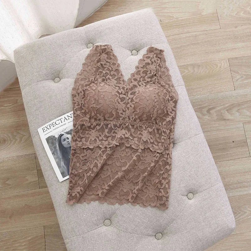 Push Up Sexy Lace Tube Top Bralette Bandeau Underwear Bra Adjusted StrapsBrassiere Ropa interior sujetador Sous vetements femmes
Push Up Sexy Lace Tube Top Bralette Bandeau Underwear Bra Adjusted StrapsBrassiere Ropa interior sujetador Sous vetements femmes