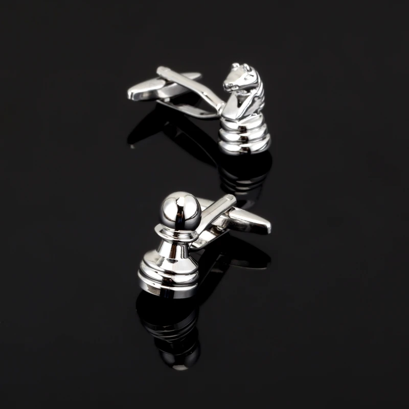 High quality men's Wedding Silvery Cufflinks Chinese chess model Cufflinks copper material factory direct
High quality men's Wedding Silvery Cufflinks Chinese chess model Cufflinks copper material factory direct