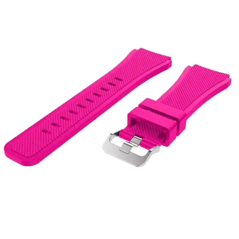 Gear S4 Frontier Classic Watch Band 22mm Soft Silicone Man Watch Replacement Bracelet Strap for Samsung Gear S3 46mm watchband 
Gear S4 Frontier Classic Watch Band 22mm Soft Silicone Man Watch Replacement Bracelet Strap for Samsung Gear S3 46mm watchband