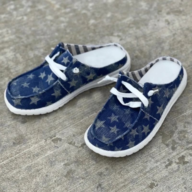 Leopard Print Color-blocking Lace-up Soft-soled Casual Half drag Canvas Shoes Autumn 2021 New Lightweight Comfortable Lazy Shoes
Leopard Print Color-blocking Lace-up Soft-soled Casual Half drag Canvas Shoes Autumn 2021 New Lightweight Comfortable Lazy Shoes