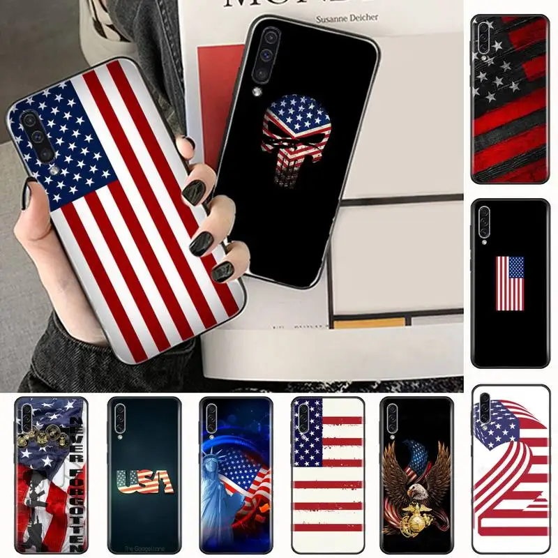 America USA Flag Phone Case For Samsung A40 A50 A51 A71 A20E A20S S8 S9 S10 S20 Plus note 20 ultra 4G 5G 
America USA Flag Phone Case For Samsung A40 A50 A51 A71 A20E A20S S8 S9 S10 S20 Plus note 20 ultra 4G 5G