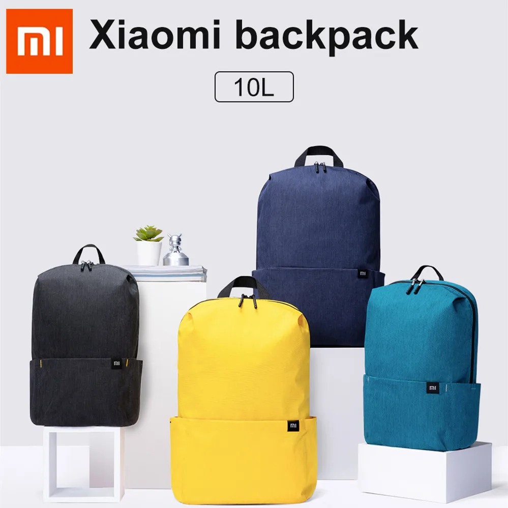 Original Xiaomi Mi Backpack 10L Capacity Men Women Urban Leisure Back Pack Small Size Colorful Sports Chest Bag Shoulder Unise
Original Xiaomi Mi Backpack 10L Capacity Men Women Urban Leisure Back Pack Small Size Colorful Sports Chest Bag Shoulder Unise
