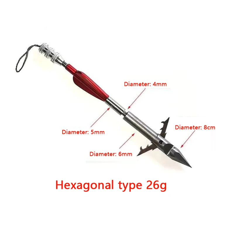 5/10PCS Stainless Steel Fish Hunting Dart Slingshot Shooting Accessories Sharp Strong Magnetic Hexagonal Concave Head Barb
5/10PCS Stainless Steel Fish Hunting Dart Slingshot Shooting Accessories Sharp Strong Magnetic Hexagonal Concave Head Barb