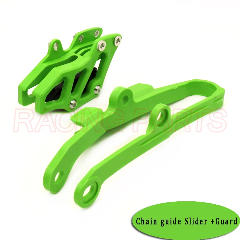 Chain Guide Guard Swingarm Tensione Guide Cover Kit For Kawasaki KX 250F 450F KX250F KX450F 2009-2018 Motocross Motorcycles
Chain Guide Guard Swingarm Tensione Guide Cover Kit For Kawasaki KX 250F 450F KX250F KX450F 2009-2018 Motocross Motorcycles