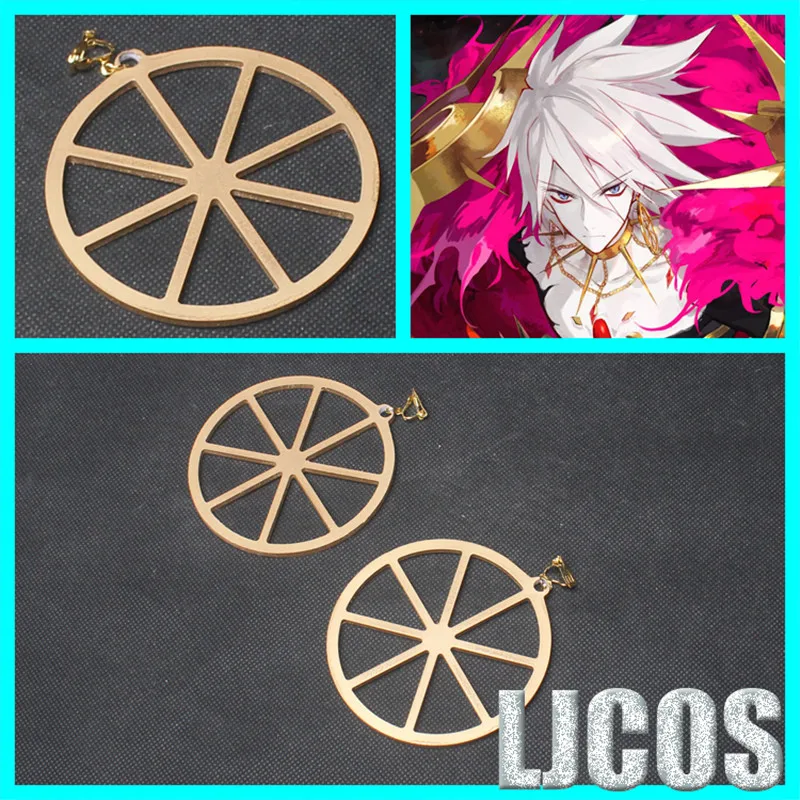 1 шт. Fate Grand заказ FGO Косплей Karna Karuna серьги игра Хэллоуин Рождество Косплей Реквизит
1 шт. Fate Grand заказ FGO Косплей Karna Karuna серьги игра Хэллоуин Рождество Косплей Реквизит