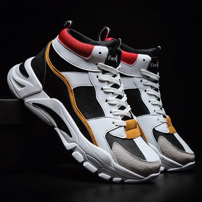 2019 Thick Bottom Mens Casual Shoes Men Sneakers Men Trend Lace-Up Brand Luxury Fitnessw Shoes Men Chaussure Homme S9-69
2019 Thick Bottom Mens Casual Shoes Men Sneakers Men Trend Lace-Up Brand Luxury Fitnessw Shoes Men Chaussure Homme S9-69