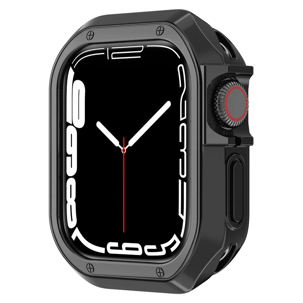 Cover for Apple Watch Case 45mm 41mm 44mm 40mm 42mm 38mm TPU bumper Accessories Screen Protector iWatch Series 7 6 5 4 3 SE Case
Cover for Apple Watch Case 45mm 41mm 44mm 40mm 42mm 38mm TPU bumper Accessories Screen Protector iWatch Series 7 6 5 4 3 SE Case