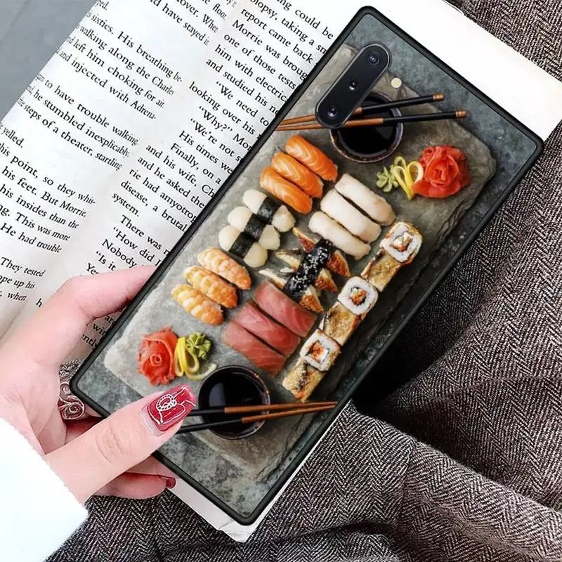 Japanese cuisine sushi Phone Case For Samsung Galaxy S8 S9 S10 Plus S10E Note 3 4 5 6 7 8 9 10 Pro Lite cover
Japanese cuisine sushi Phone Case For Samsung Galaxy S8 S9 S10 Plus S10E Note 3 4 5 6 7 8 9 10 Pro Lite cover