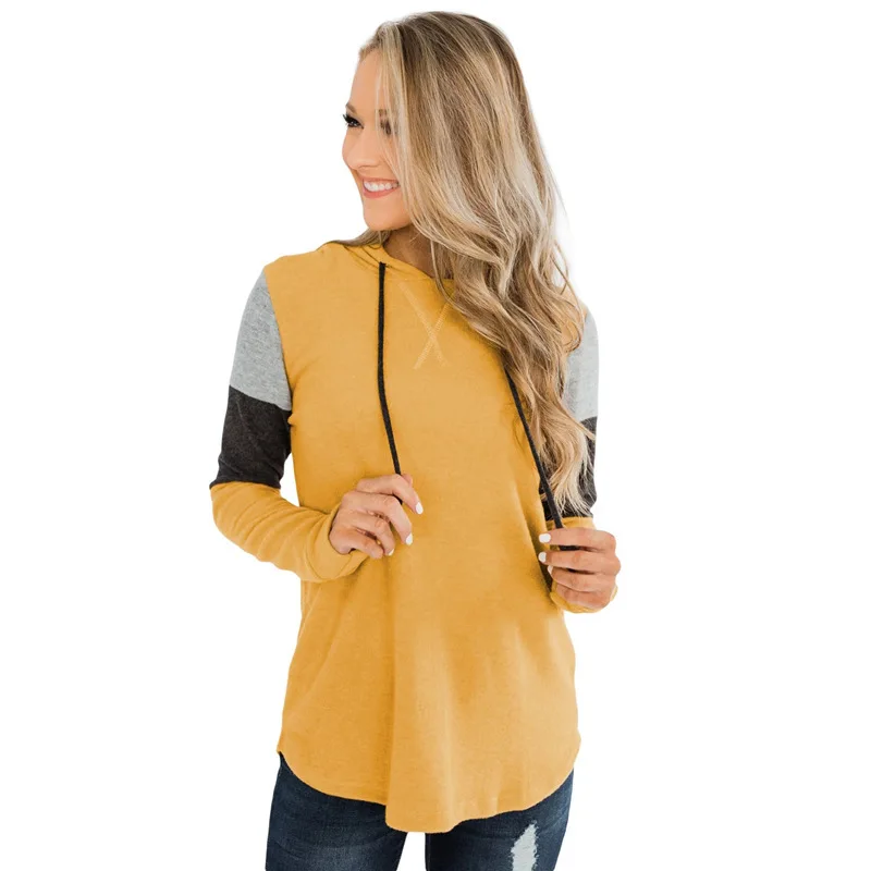 Hoodies Women New Tops Loose Hoodie Pullover Long Sleeve Contrast Womens Winter Tops Casual Crop Top Hoodies Wholesale
Hoodies Women New Tops Loose Hoodie Pullover Long Sleeve Contrast Womens Winter Tops Casual Crop Top Hoodies Wholesale