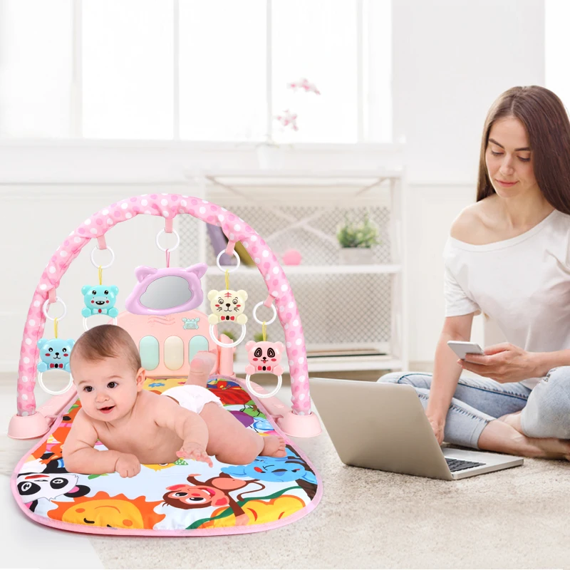 Baby Play Mat Carpet Music Puzzle Mat With Piano Keyboard Lullaby Music Kids Play Mat Gym Crawling Rug Toys For 0-12 Months
Baby Play Mat Carpet Music Puzzle Mat With Piano Keyboard Lullaby Music Kids Play Mat Gym Crawling Rug Toys For 0-12 Months