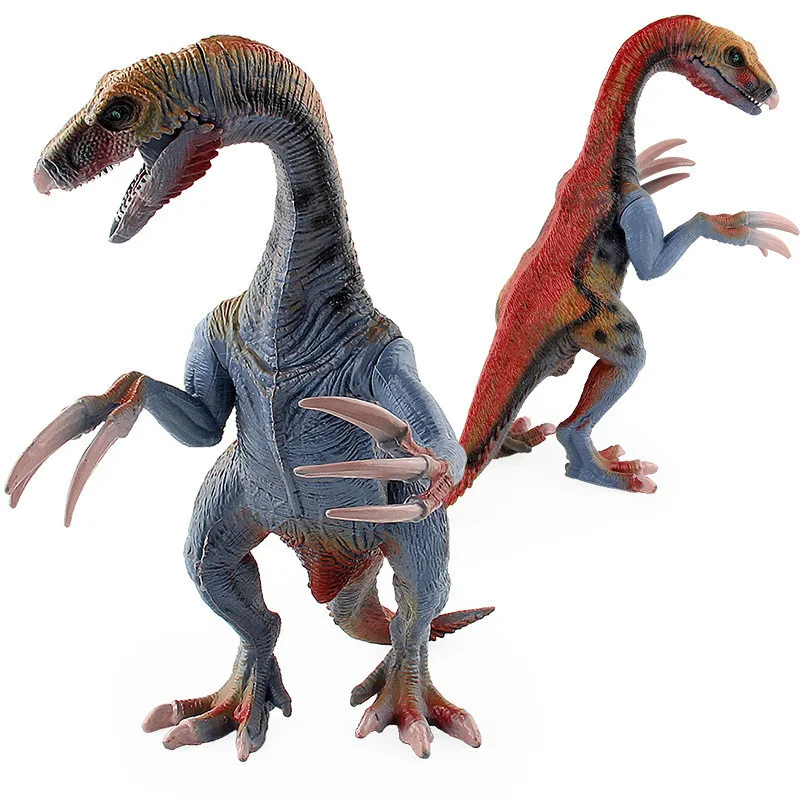 Модель пластиковых искусственных динозавров Therizinosaurus коллекционная игрушка |
