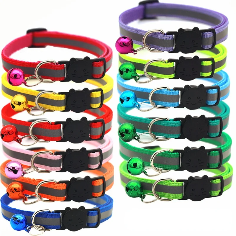 Pet Reflective Safety Buckle Separate Cat Dog Bell Collar dog collar dog collar personalized dog collars dog collar accessories
Pet Reflective Safety Buckle Separate Cat Dog Bell Collar dog collar dog collar personalized dog collars dog collar accessories
