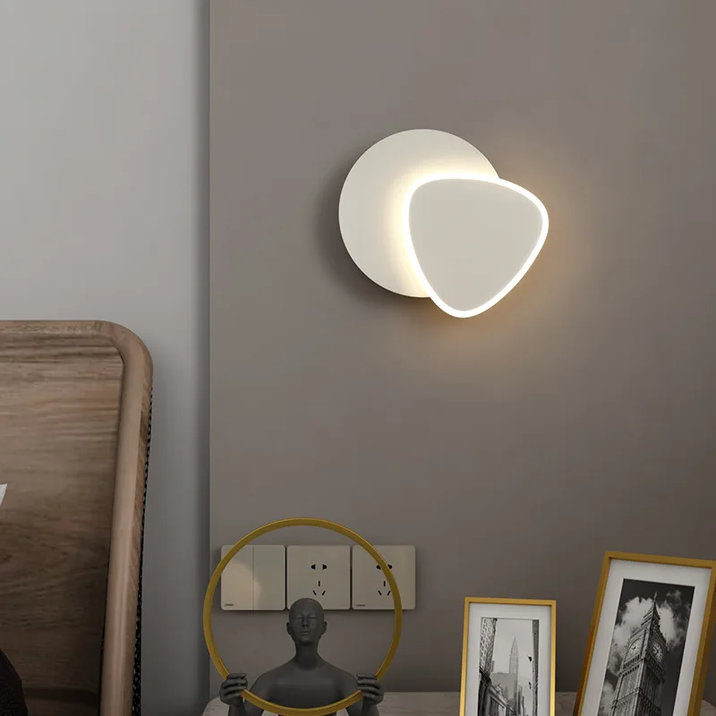 Wall Lamp Bedroom Bedside Lamp Modern Simple Nordic Living Room Background Wall Lamp Creative Corridor Corridor Lighting
Wall Lamp Bedroom Bedside Lamp Modern Simple Nordic Living Room Background Wall Lamp Creative Corridor Corridor Lighting