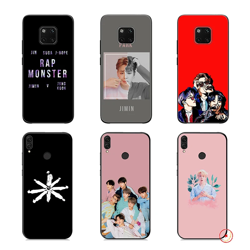 Park Ji Min Jimin K Pop Soft Silicone Case for Huawei Mate 30 20 10 Lite Pro Honor Nova 3 3i 4 5i |