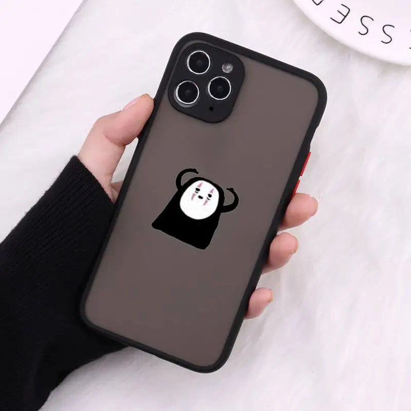 Japan cartoon Totoro Spirited Away Phone Case Matte Transparent for iPhone 7 8 11 12 s mini pro X XS XR MAX Plus cover funda
Japan cartoon Totoro Spirited Away Phone Case Matte Transparent for iPhone 7 8 11 12 s mini pro X XS XR MAX Plus cover funda