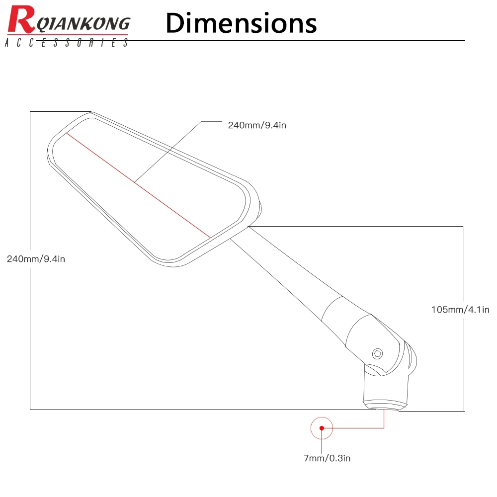 Motorcycle Mirrors Rearview Mirror Rear View Side Mirror 8/10mm For Honda Yamaha Suzuki Kawasaki BMW Touring Cruiser Chopper
Motorcycle Mirrors Rearview Mirror Rear View Side Mirror 8/10mm For Honda Yamaha Suzuki Kawasaki BMW Touring Cruiser Chopper