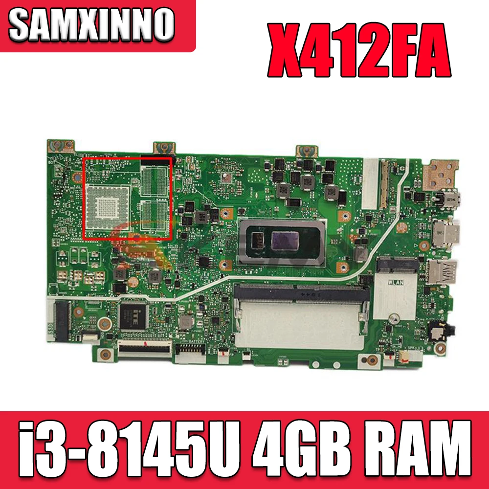 Akemy Motherboard For asus X412FB X412FJ X412FL X412F A412F F412F X412FAG X412FAY X412FA Laptop Mainboard W/ i3-8145U 4GB RAM
Akemy Motherboard For asus X412FB X412FJ X412FL X412F A412F F412F X412FAG X412FAY X412FA Laptop Mainboard W/ i3-8145U 4GB RAM