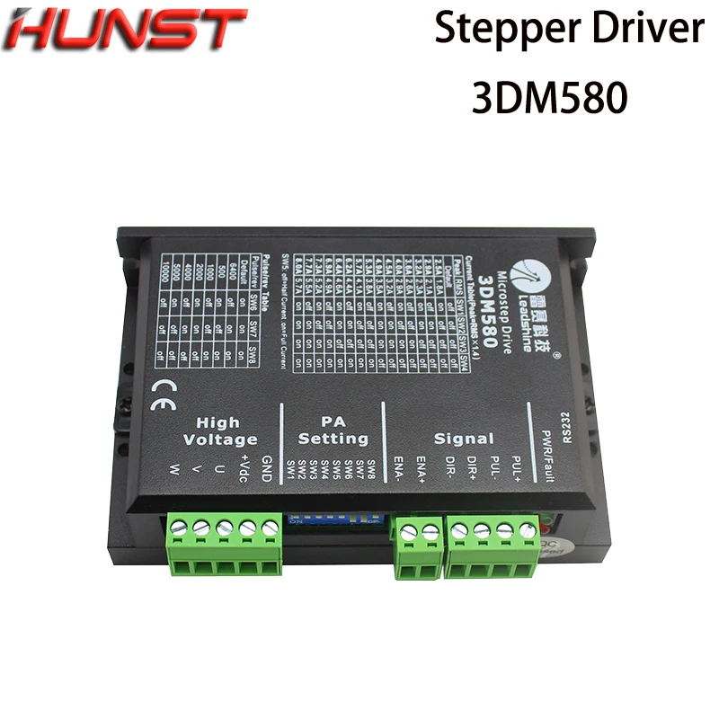 Leadshine драйвер 3ND583 50VDC 8.3A 3 фазы шаговый двигатель драйвер может управлять 57 86 трехфазные двигатели
Leadshine драйвер 3ND583 50VDC 8.3A 3 фазы шаговый двигатель драйвер может управлять 57 86 трехфазные двигатели