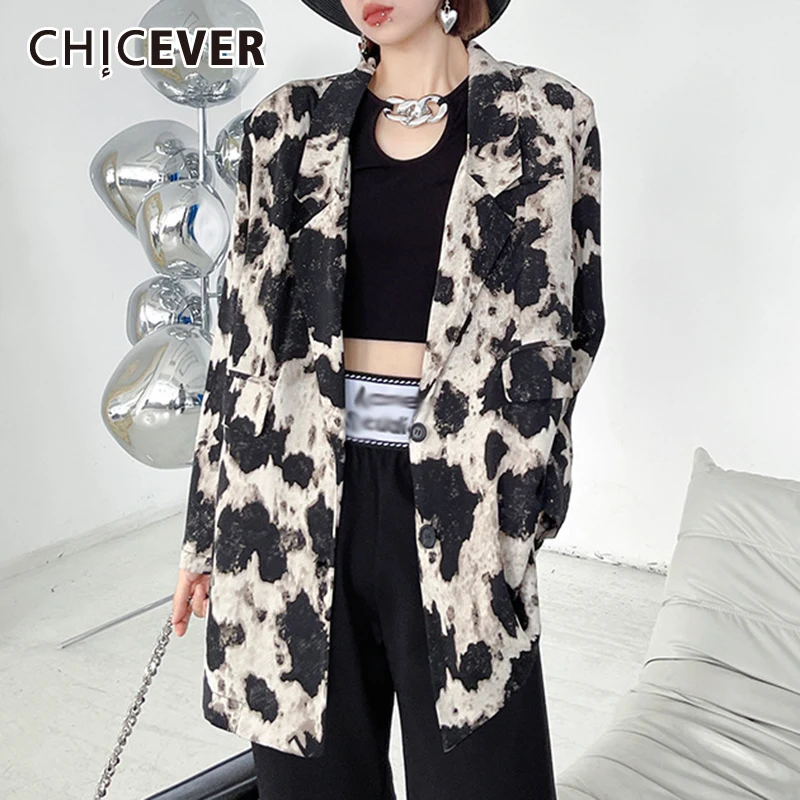 CHICEVER/женские блейзеры с цветным блоком, с отложным воротником, с длинным рукавом, свободный Женский блейзер, корейская мода, новая одежда, ве...
CHICEVER/женские блейзеры с цветным блоком, с отложным воротником, с длинным рукавом, свободный Женский блейзер, корейская мода, новая одежда, ве...