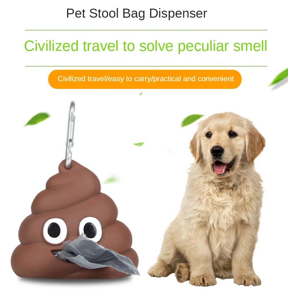 Stool-Shaped Pet Garbage Bag Dispenser Outdoor Portable Soft Silicone Pet Poop Bag Storage Box For Cats And Gogs Fashion Cute
Stool-Shaped Pet Garbage Bag Dispenser Outdoor Portable Soft Silicone Pet Poop Bag Storage Box For Cats And Gogs Fashion Cute