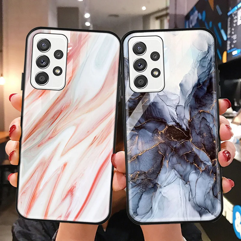 Tempered Glass Case For Samsung Galaxy A22 A32 A42 A52 A72 A02 A12 Case Mable Stone Phone Cover For Samsung A 32 A52 A72 Cases
Tempered Glass Case For Samsung Galaxy A22 A32 A42 A52 A72 A02 A12 Case Mable Stone Phone Cover For Samsung A 32 A52 A72 Cases