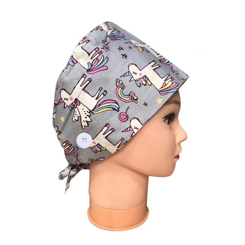 Unicorn Print Scrub Caps Pattern Nursing Pink Scrubs Hats Women Men Plastic Beautician Chef Skull Cap
Unicorn Print Scrub Caps Pattern Nursing Pink Scrubs Hats Women Men Plastic Beautician Chef Skull Cap
