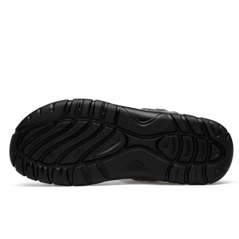 Summer Men Genuine Leather Sandals Luxury Design Fashion Casual Black Sandals Man Flat Rubber Slippers Men Big Size 38-50 51 52
Summer Men Genuine Leather Sandals Luxury Design Fashion Casual Black Sandals Man Flat Rubber Slippers Men Big Size 38-50 51 52