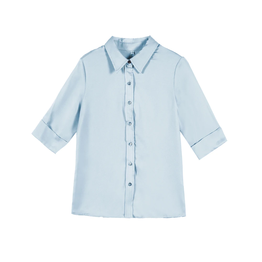 New Professional White Shirts For Women 2021 summer Lapel Elegant Office Lady OL Simple Blouses Female All-Match Casual Tops
New Professional White Shirts For Women 2021 summer Lapel Elegant Office Lady OL Simple Blouses Female All-Match Casual Tops