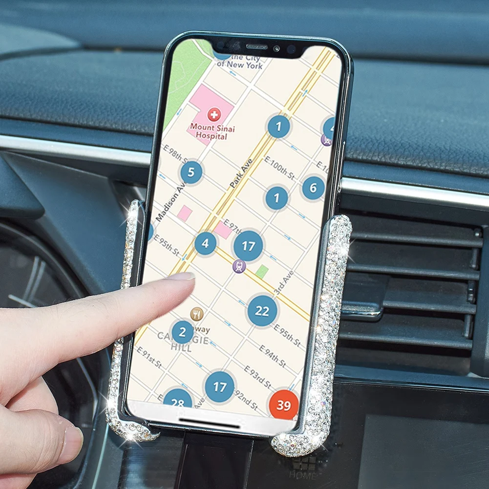 Автомобильный держатель для телефона Bling, автомобильный мини-держатель для телефона с автоматическим креплением на решетку вентиляции, Уни...
Автомобильный держатель для телефона Bling, автомобильный мини-держатель для телефона с автоматическим креплением на решетку вентиляции, Уни...