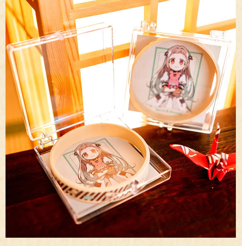 Anime Toliet Bound Jibaku Shounen Hanako-Kun Cosplay Bracelet Nene Yashiro Hanako Kun Yugi Amane Bangle Silica Gel Props Gift An
Anime Toliet Bound Jibaku Shounen Hanako-Kun Cosplay Bracelet Nene Yashiro Hanako Kun Yugi Amane Bangle Silica Gel Props Gift An