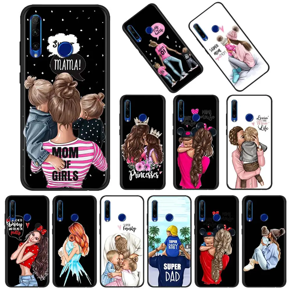 Phone Case For Huawei Honor 30 20 10 Pro Lite Youth Plus 30i 20e 20s Silicon Cover Soft Capa Black Shell Baby Mom Dad 
Phone Case For Huawei Honor 30 20 10 Pro Lite Youth Plus 30i 20e 20s Silicon Cover Soft Capa Black Shell Baby Mom Dad