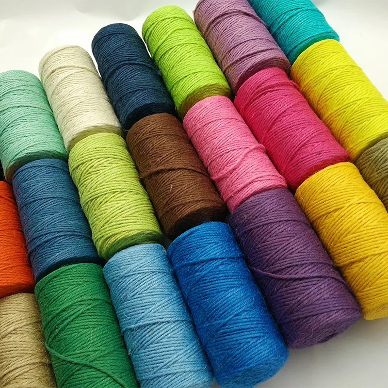 100m Natural Jute Twine Canvas String Hemp String Wedding Gift Party Winding Threads dd Laces DIY Thread
100m Natural Jute Twine Canvas String Hemp String Wedding Gift Party Winding Threads dd Laces DIY Thread