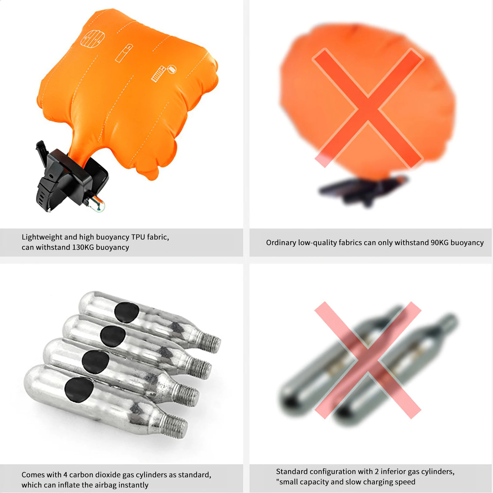 Portable Anti Drowning Lifesaving Bracelet Floating Swimming Safety Self Rescue Wristband Backpack Safety Float Air Bag
Portable Anti Drowning Lifesaving Bracelet Floating Swimming Safety Self Rescue Wristband Backpack Safety Float Air Bag