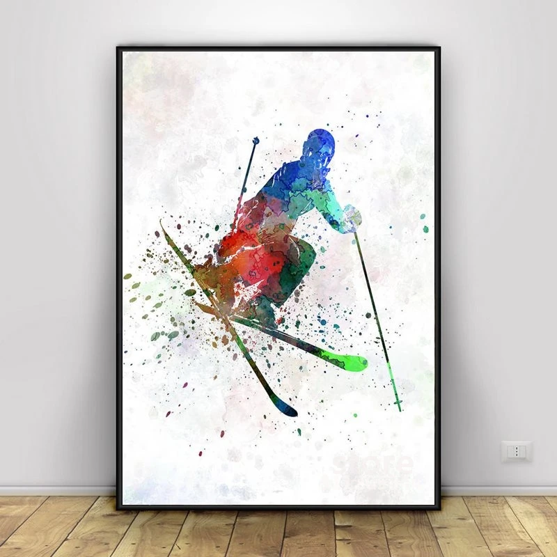 Женский Скейтер фристайлер прыгающая стена Художественная печать на холсте шелковая ткань яркая декоративная наклейка 
Женский Скейтер фристайлер прыгающая стена Художественная печать на холсте шелковая ткань яркая декоративная наклейка