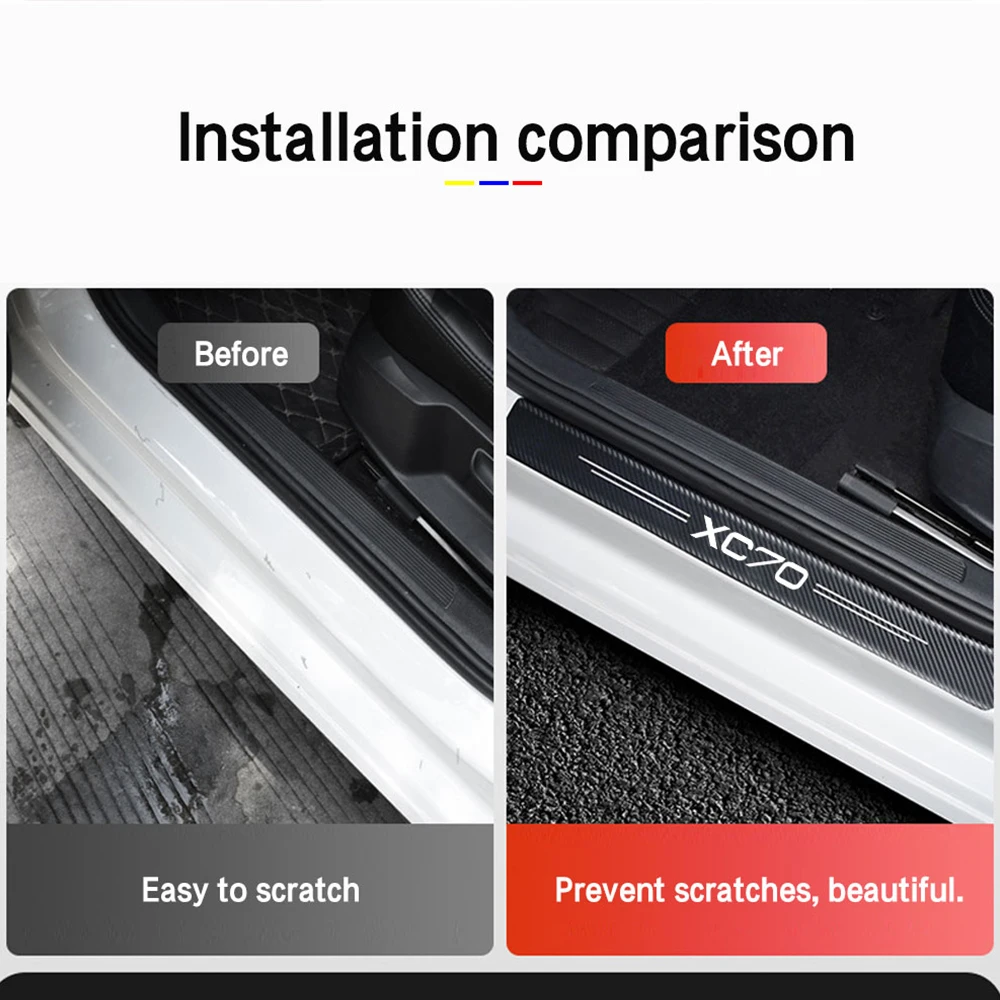 Car threshold protect Car sticker For Volvo xc60 s60 v40 v50 v60 s80 s40 c30 awd c70 s40 s60 s80 s90 t6 v70 v90 xc40 xc70 xc90
Car threshold protect Car sticker For Volvo xc60 s60 v40 v50 v60 s80 s40 c30 awd c70 s40 s60 s80 s90 t6 v70 v90 xc40 xc70 xc90