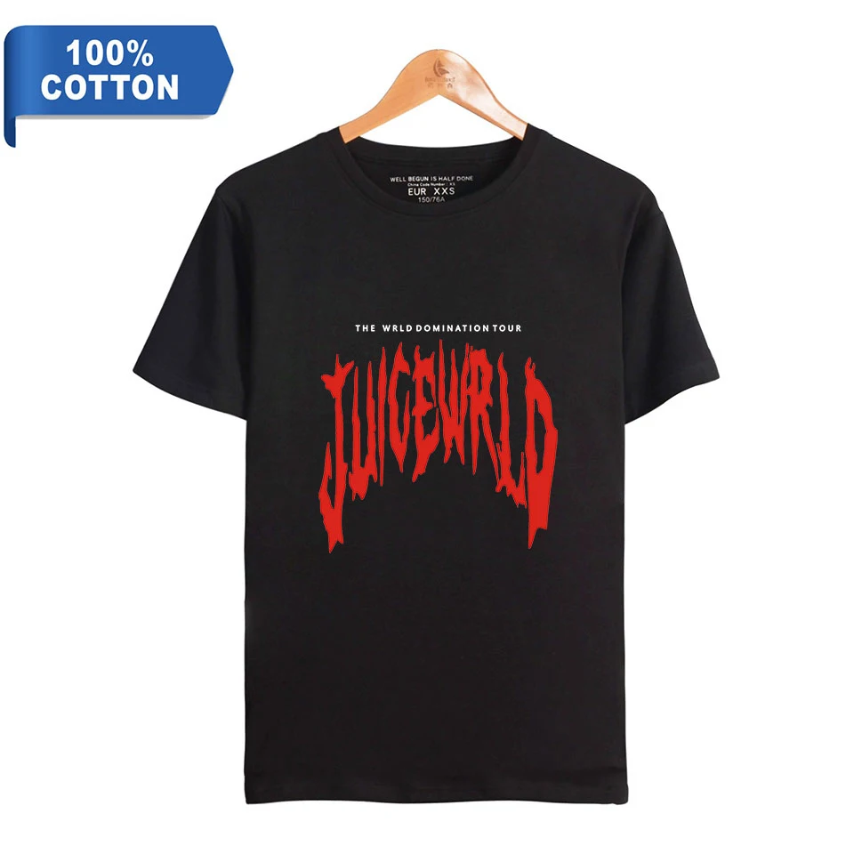 Футболка Rapper Juice WRLD с принтом все девушки те же светлые мечты 100% хлопок футболка
