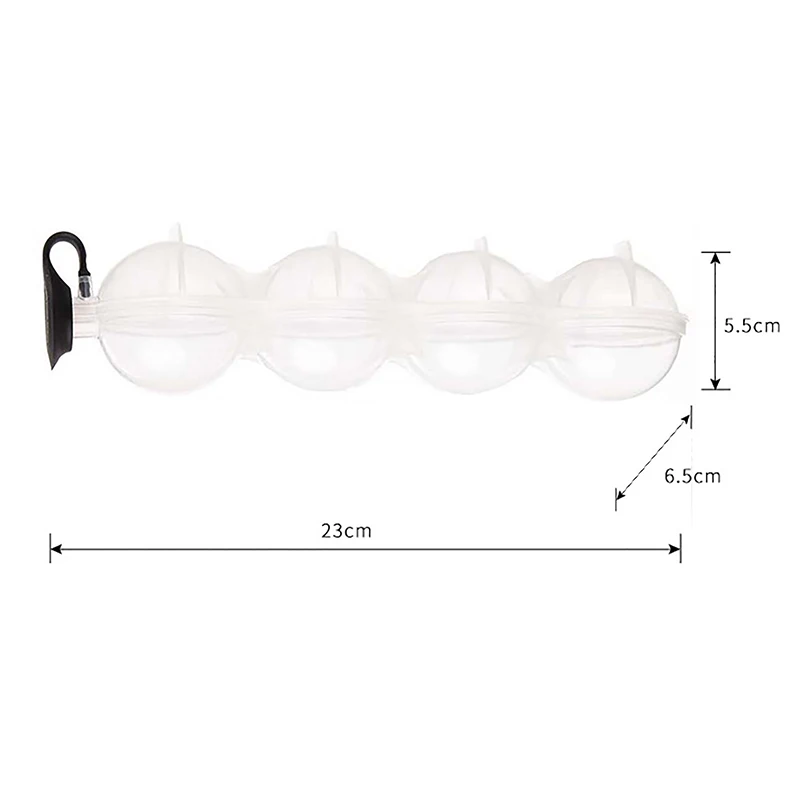 VIP link 4 Cavity 5.5cm Big Size Ball Ice Molds Sphere Round Ball Ice Cube Makers Home Bar Party Whiskey Cocktail DIY
VIP link 4 Cavity 5.5cm Big Size Ball Ice Molds Sphere Round Ball Ice Cube Makers Home Bar Party Whiskey Cocktail DIY