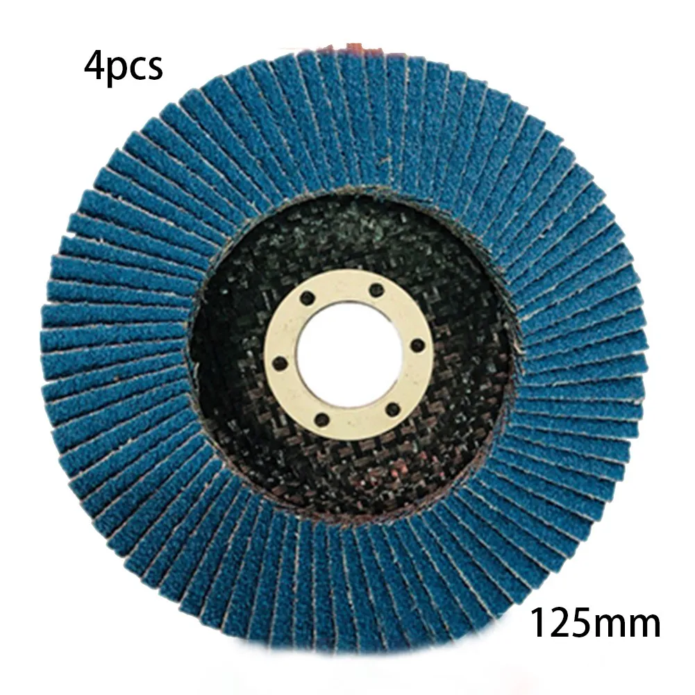 125mm Flap Disc Grinding Wheel 40/60/80/120 Grit Sanding Disc Metal Polishing Disc Rust Remover Wheel For Angle Grinder
125mm Flap Disc Grinding Wheel 40/60/80/120 Grit Sanding Disc Metal Polishing Disc Rust Remover Wheel For Angle Grinder