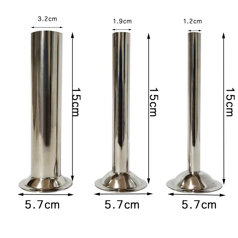 5.7cm Base Diameter Food Grade Sausage Stuffer Filling Tubes Funnels Nozzles Parts Filler Tube 1.2/1.9/2.2/3.2cm
5.7cm Base Diameter Food Grade Sausage Stuffer Filling Tubes Funnels Nozzles Parts Filler Tube 1.2/1.9/2.2/3.2cm