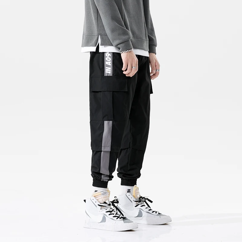 Streetwear Casual Joggers Men Striped Mens Cargo Pants Fashion Slim Harem Pants Ankle-length Men Trousers
Streetwear Casual Joggers Men Striped Mens Cargo Pants Fashion Slim Harem Pants Ankle-length Men Trousers