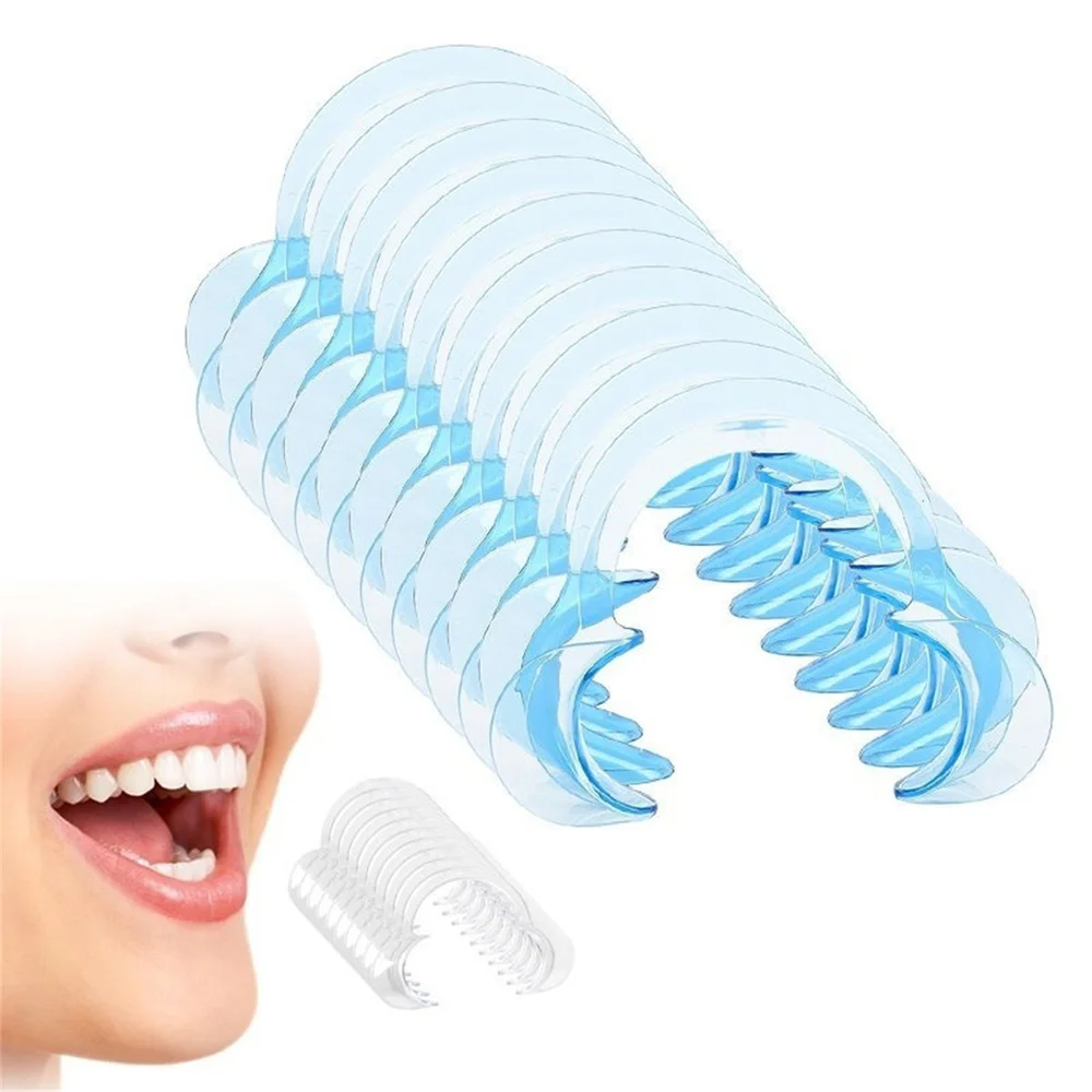 10 шт. 3 размера Белый Синий C Форма стоматологический интраоральный втягиватель