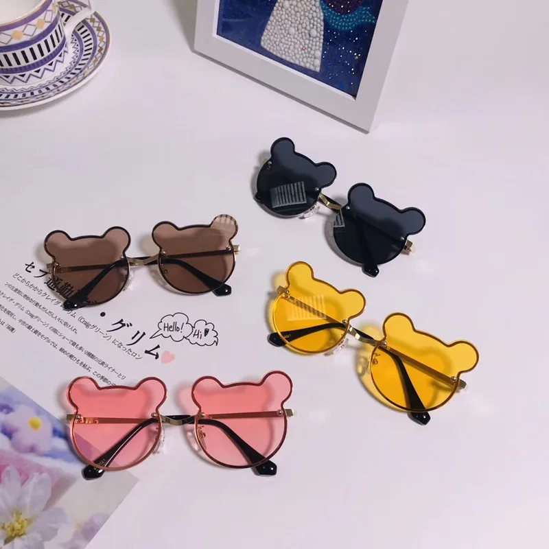 Hot Cute Kids Bow Sunglasses Cool Girls Boys Unique Shape Rimless Clear Ocean Lenses Eyewear Children Outing Decoration
Hot Cute Kids Bow Sunglasses Cool Girls Boys Unique Shape Rimless Clear Ocean Lenses Eyewear Children Outing Decoration