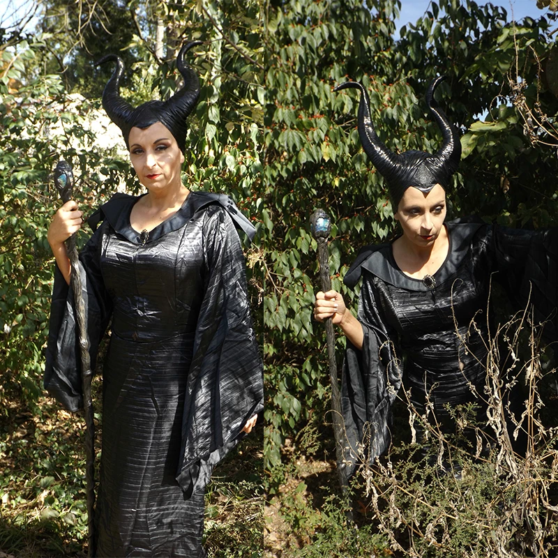 Maleficent Cosplay Costume Dress Wing Headdress Mistress of Evil Costumes Mask Suit Angelina Jolie Halloween Clothing
Maleficent Cosplay Costume Dress Wing Headdress Mistress of Evil Costumes Mask Suit Angelina Jolie Halloween Clothing